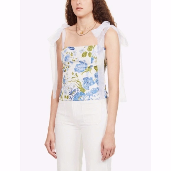 NEW Reformation Zoey Top Lucca 8 - Picture 5 of 17